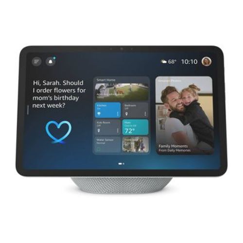 Amazon Echo Show 11, Vibrant Full-HD 11" Display with More Viewing Area and Spatial Audio, Designed for Alexa+ - Glacier White (2025)