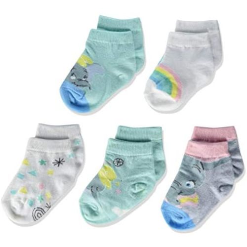 WINNIE THE POOH Baby 5 Pack Shorty Socks