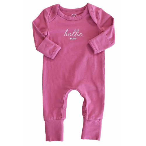 Personalized Full Length Snap Rompers