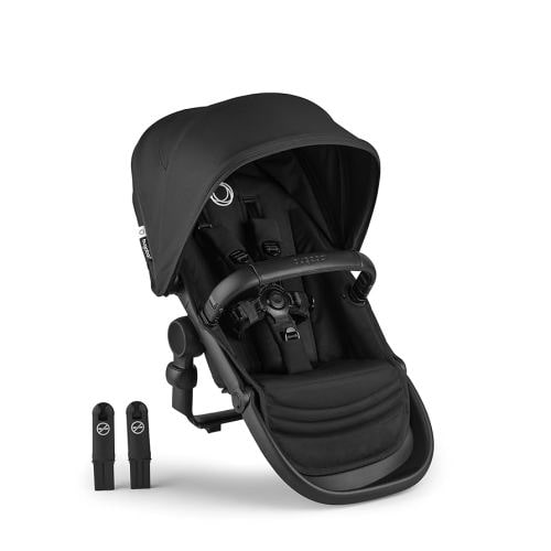Bugaboo Kangaroo Sibling Seat for Second Child, Midnight Black