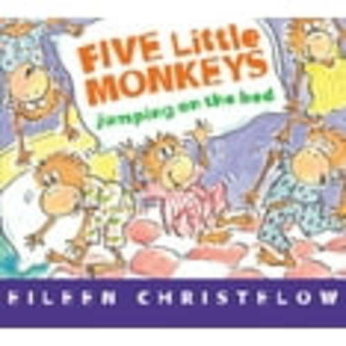 Eileen Christelow: Five Little Monkeys Jumping on the Bed Board Book (Board Book)