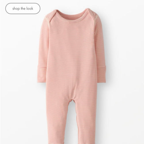 HannaSoft™ Stretch Crescent Zip Sleeper | Hanna Andersson