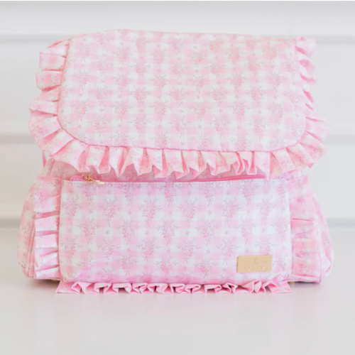 HOLLIS Ruffled Nylon Diaper Bag – Hollis