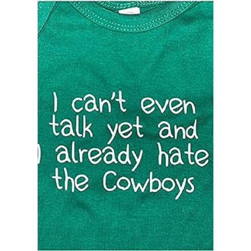 Eagles fans baby bodysuit onesie ® infant one piece hate the Cowboys custom funny football