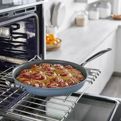 GreenPan The Big Fry 14” Pan with Helper Handle | Costco