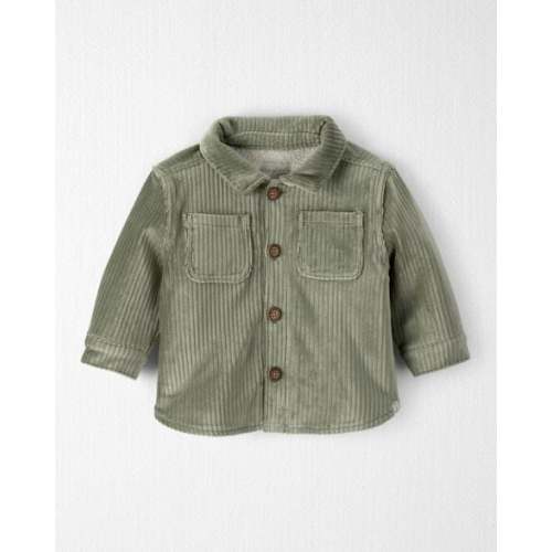 Baby Boy Recycled Ribbed Velour Jacket - Little Planet | Carter's