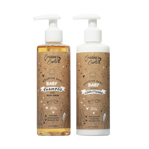 Baby Shampoo & Conditioner Set – Gentle Cleanse Plus Soft Detangling