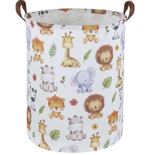Kids Laundry Hamper,Baby Toy or Laundry Basket Animal Storage Baskets for Kids Room Decor,Nursery Hamper,Bedroom,Toy Organizer,(Cute Animal)