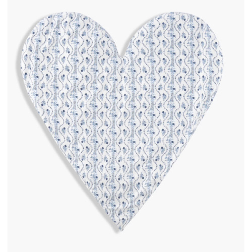 The Tummy Time Mat - Blue Vine Stripe