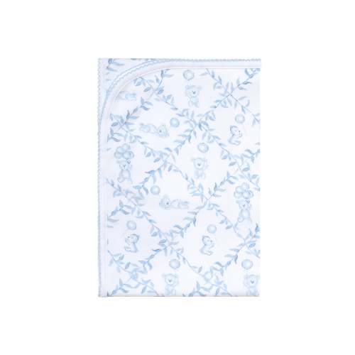 Shop Now Blue Bears Trellace Blanket | Nella Pima&nbsp; – Nellapima