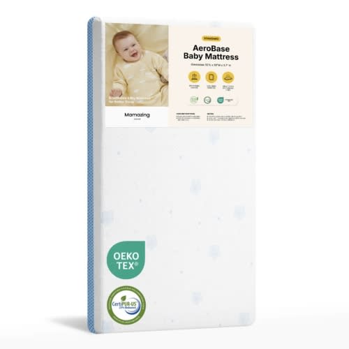 52x28" Aerobase Baby Crib Mattress – MAMAZING