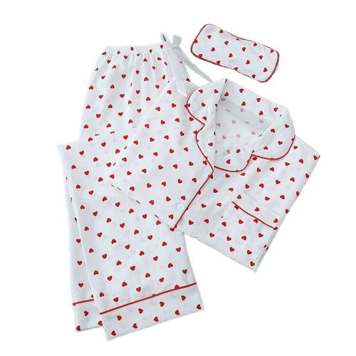 HomeGardon Womens Pajamas Sets Summer Savings Clearance!Pajamas for Women,Women's Causual Homewear Pajamas Sets Printing Pajama Nightwear Sleepwear 3PC Sets,M-XXL