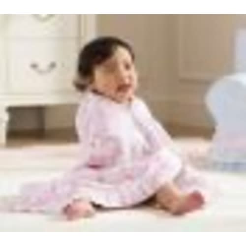 LoveShackFancy Floral Hearts Baby Hooded Towel