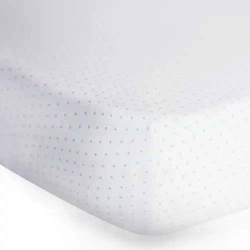 Pilpil Baby Peruvian Pima Cotton Mini Crib & Pack 'n Play Fitted Sheet – Blue Dots