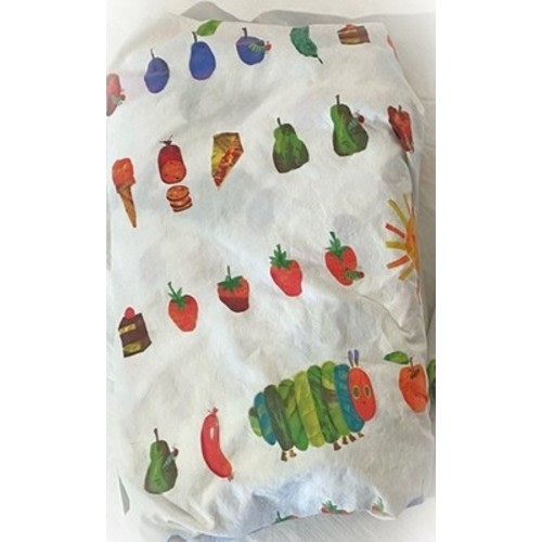 Pottery Barn Kids Eric Carle Very Hungry Caterpillar Fitted Sheet Twin | eBay