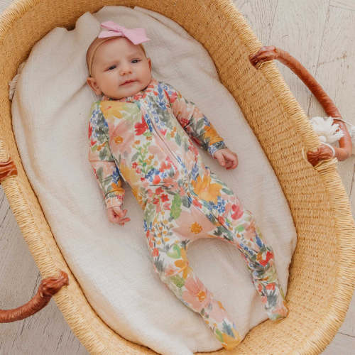 Convertible Zip-Up Footie - Lark