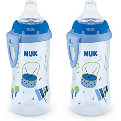 NUK Active Sippy Cup 10 oz 2 Pack 8+ Months Blue