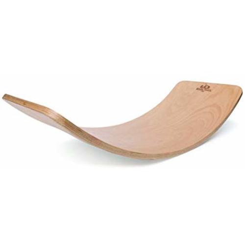 Kinderfeets, Kinderboard, Waldorf Original Wooden Balance Board for Toddlers, Kids, Teens, Adults - Natural