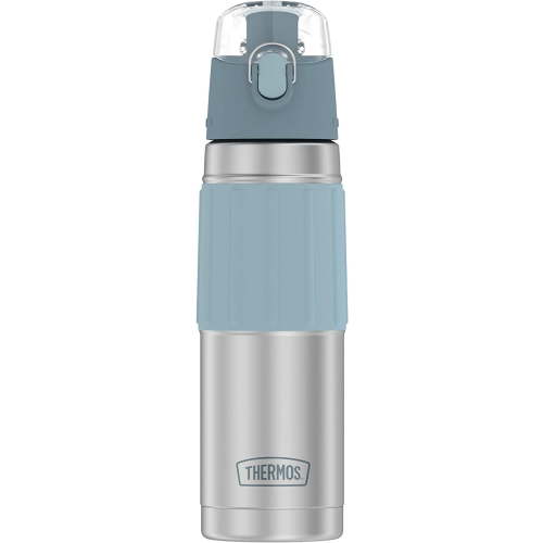 Thermos Stainless Steel Hydration Bottle - Solid Print, 18 oz, Silver
