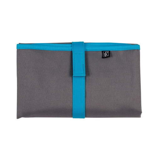 J.L. Childress Full Body Portable Baby Changing Pad, Grey/Teal. One. Adult Use.