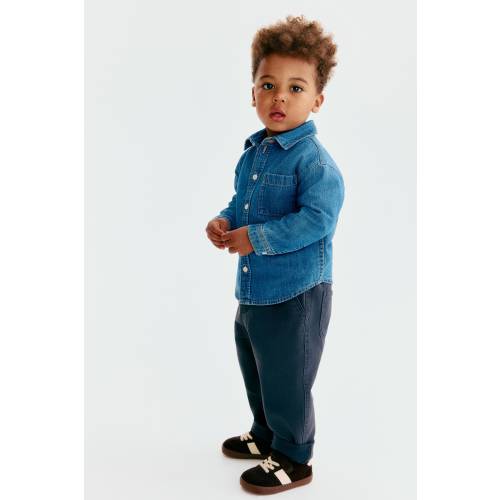 COTTON TWILL PANTS