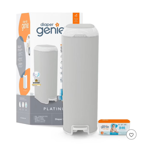 Amazon.com: Diaper Genie: Platinum Pail