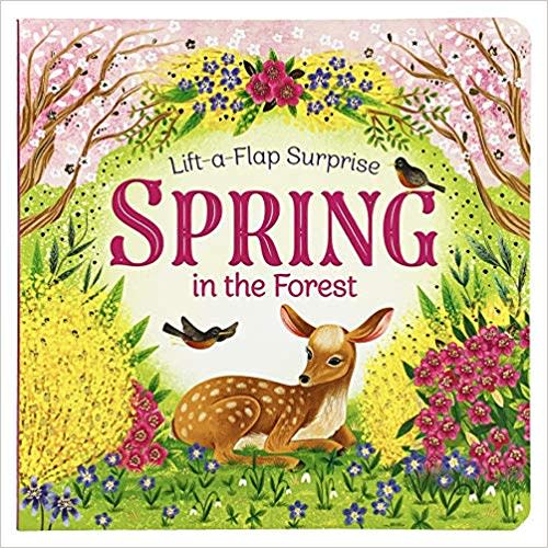 Spring In The Forest Deluxe Lift-a-Flap & Pop-Up Seasons Children's Board Book