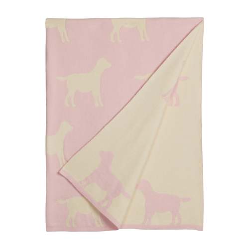 Nursery Blanket - Pink Lab