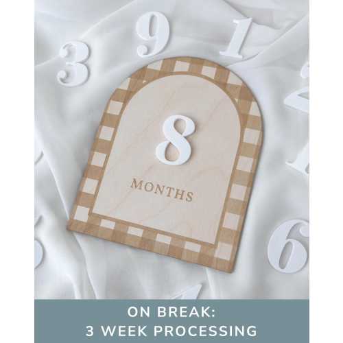 Baby Boy Milestone Marker Boy Monthly Milestone Baby Boy Month Milestone Baby Wooden Milestone Monthly Sign Baby Milestone Card Baby Shower
