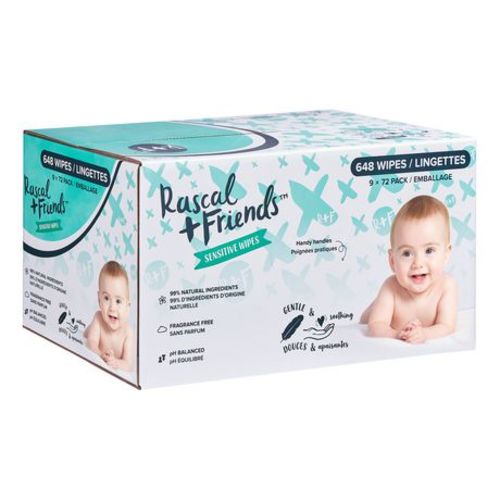 Rascal + Friends Baby Wipes