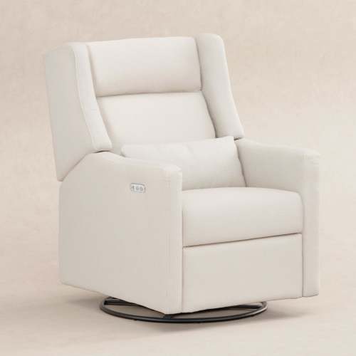 Kiwi Plus Power Recliner and Swivel Glider with Power Adjustable Headrest and USB Port - Performance Beach Eco-Weave