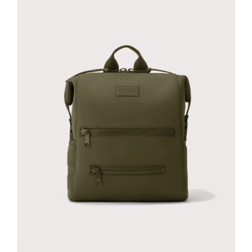 Indi Diaper Backpack in Deep Olive Green, Medium