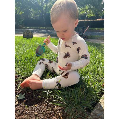 Turkey Trot - Convertible Zip Footies