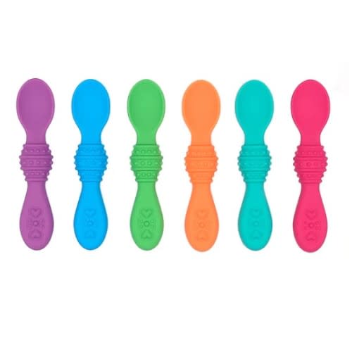 Baby Silicone Spoons | First Stage Infant Spoons