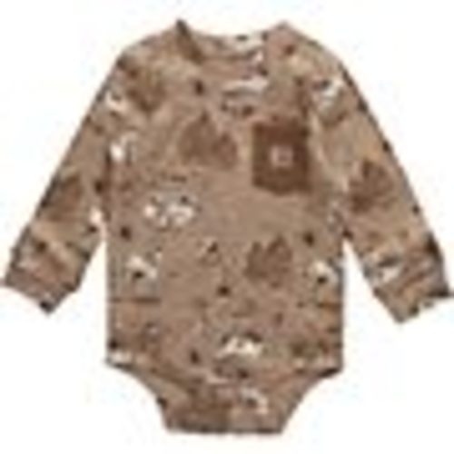 Carhartt Long-Sleeve Pocket Bodysuit for Babies, Nomad at Tractor Supply Co