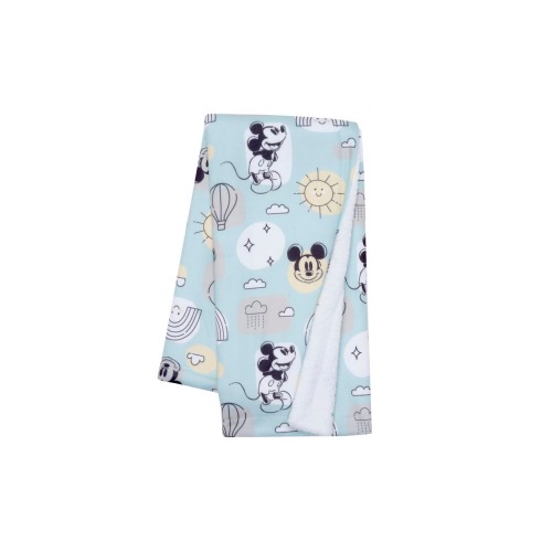 Disney Baby Classic Mickey Mouse Soft Fleece Baby Blanket
