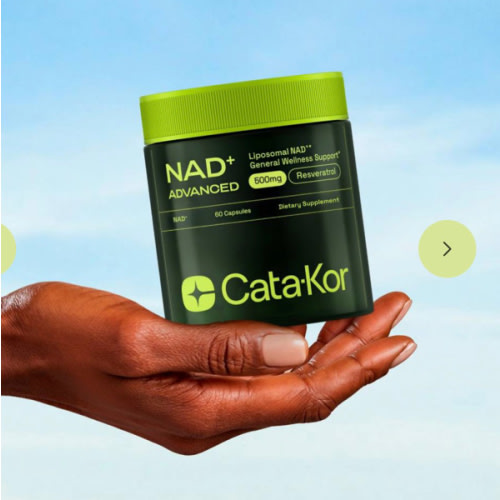 Cata-Kor NAD+ Advanced - NAD Supplement with Resveratrol