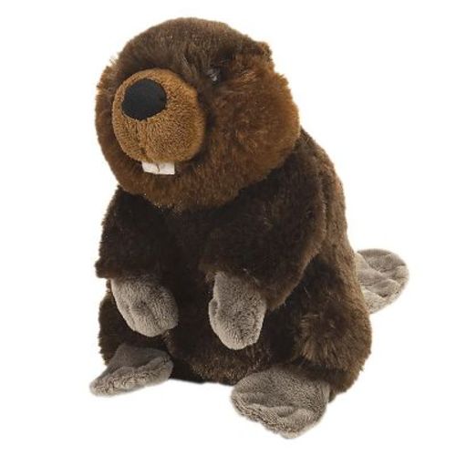 Wild Republic Beaver Stuffed Animal, Plush Toy, Gifts for Kids, Cuddlekins 8 Inches