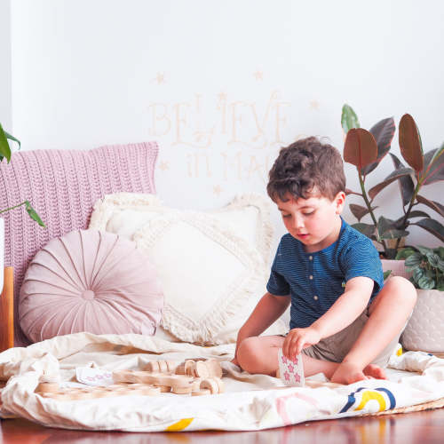 "Glow in the dark" Rainbows & Stars Play Pouch – Pouch Australia (USA)