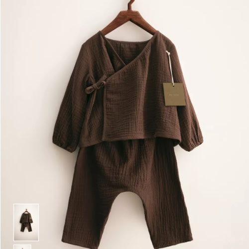 ZARA TIMELESS - TEXTURED PLAIN SET - Brown | ZARA United States
