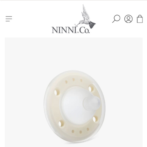 Ninni Pacifier Creme 1 Pack