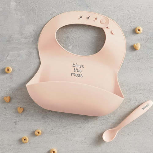 Bless This Mess Silicone Bib