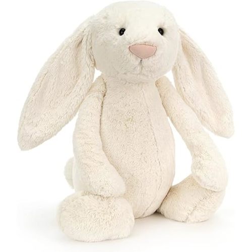 Jellycat Bashful Cream Bunny Stuffed Animal, Really Big 26.5 inches - Rabbit and Bunny Plush Toy - Classic Children's Gift
