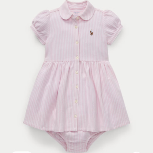Striped Knit Oxford Dress & Bloomer | Ralph Lauren