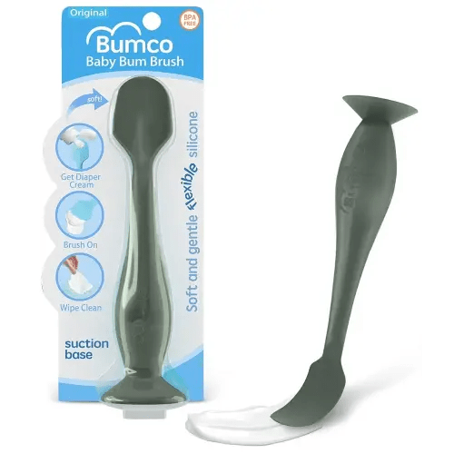 Diaper Cream Spatula - BPA-Free Diaper Bag Essentials, Soft Butt Spatula Baby, Mom-Invented Butt Paste Spatula, Bumco Diaper Cream Spatula, Flexible Diaper Cream Applicator, Bumco Baby Bum Brush