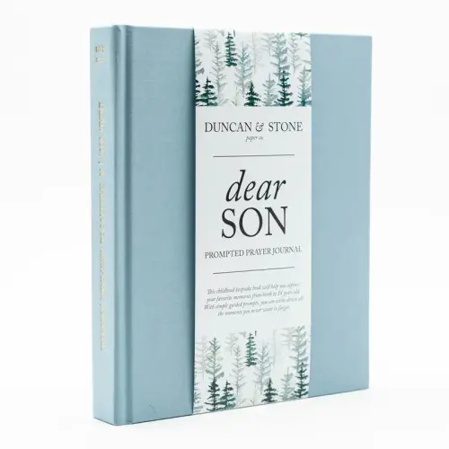 DUNCAN & STONE Dear Son: Prompted Baby Memory Book (Blue, 23 - TikTok Shop