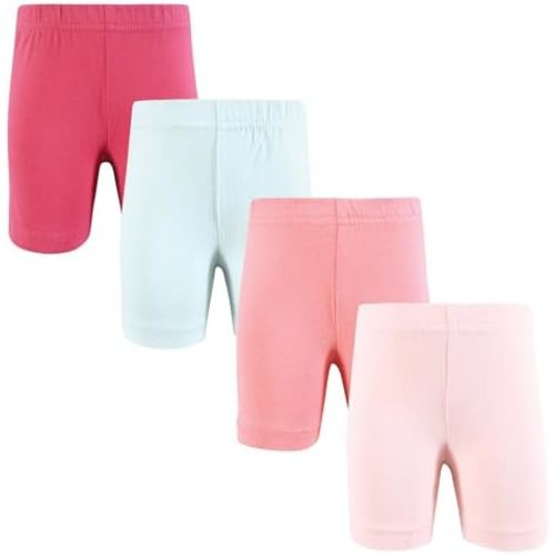 Hudson Baby Unisex Baby Shorts Bottoms 4-Pack