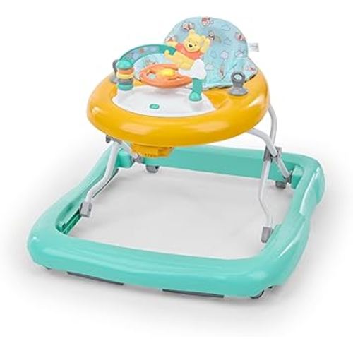 Bright Starts Disney Baby Winnie The Pooh Once Upon a Walk Activity Walker, 2 Ways to Play, Unisex, Ages 6 Months+