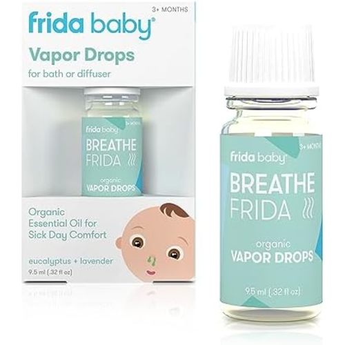 Frida Baby | Eucalyptus & Lavender Essential Oil for Bath or Diffuser| Ideal for Children and Adults| 1 pc 10ml, 10ml, 1