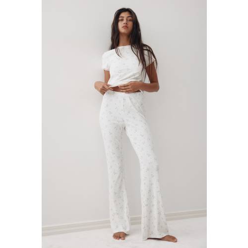 RIBBED MODAL PAJAMAS